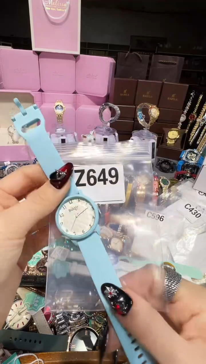 石英机芯不锈钢不锈钢直播定闪专用