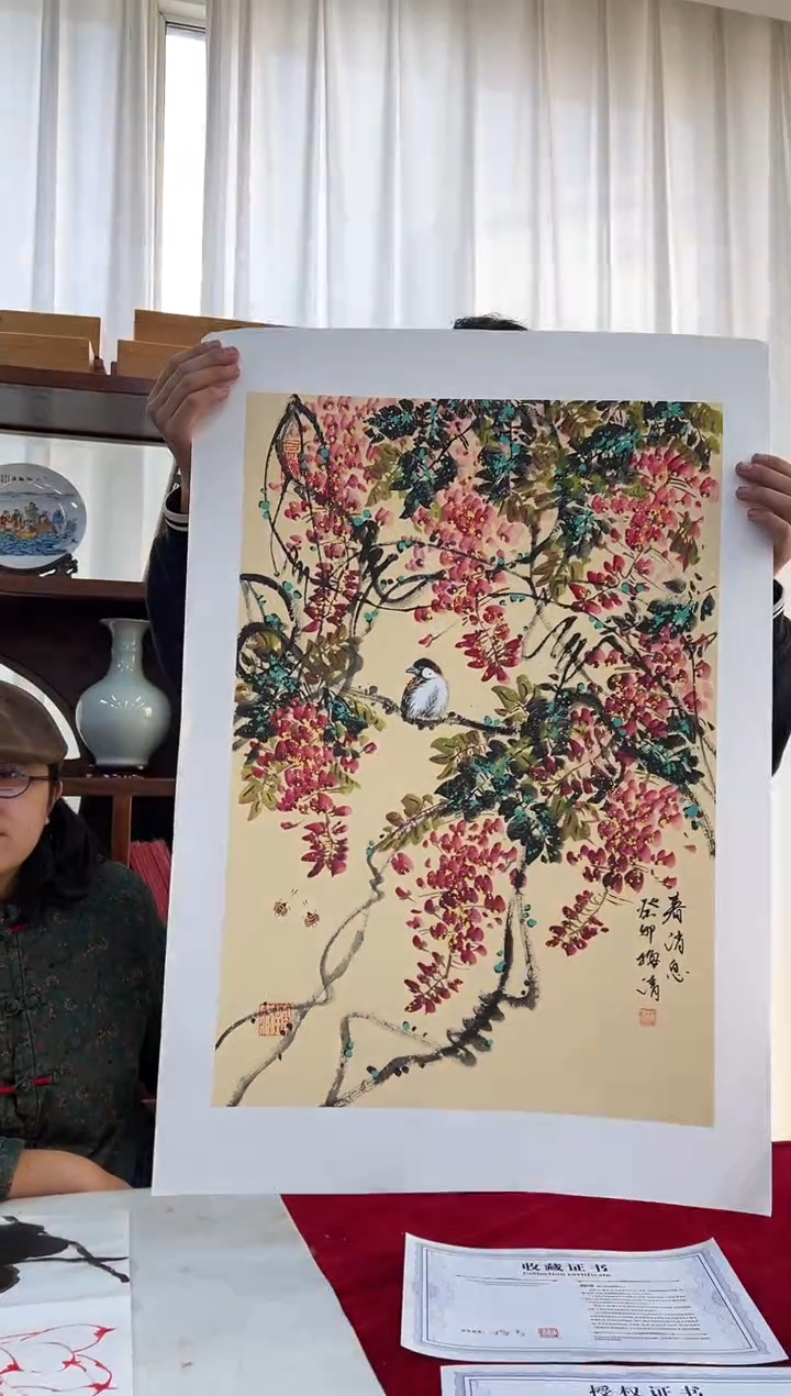 国画梅清老师2.7pc花鸟作品