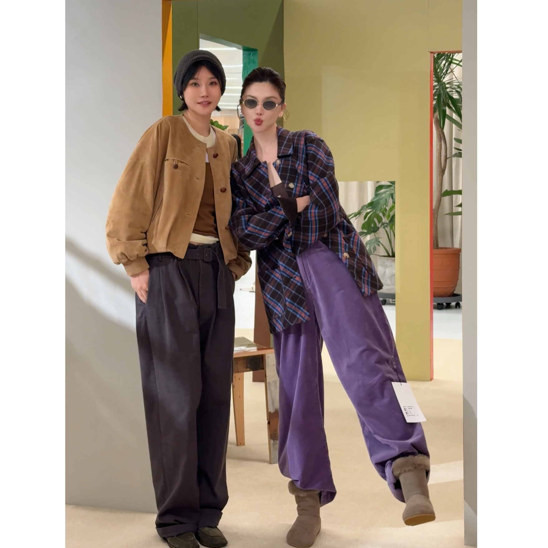 IMMI平绒长裤（水洗产品）