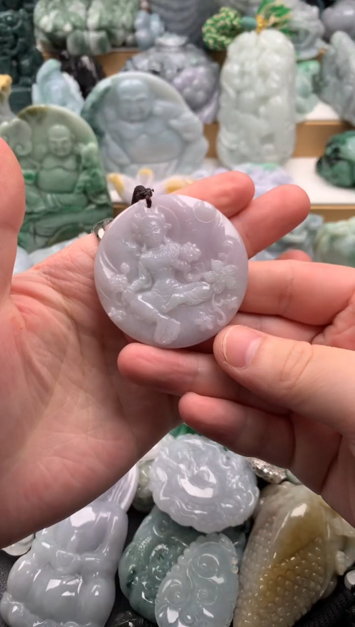 吊坠(不含链)未镶嵌翡翠1