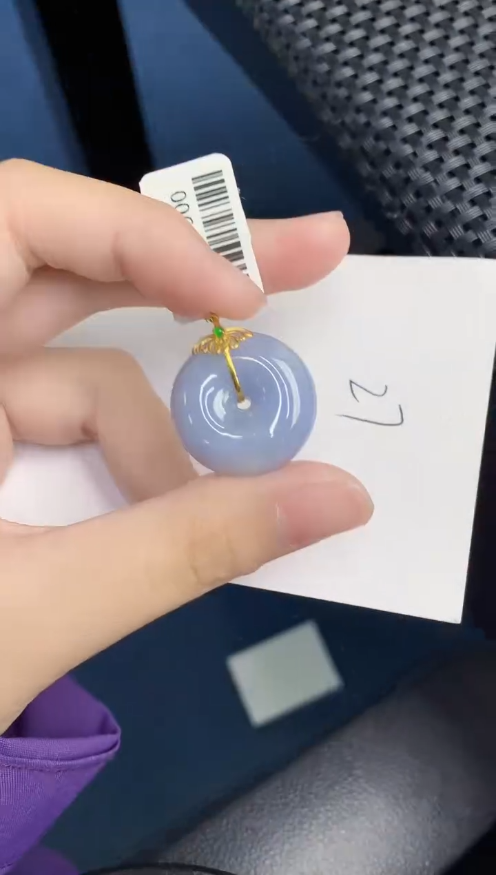 【闪购商品】翡翠18K金镶嵌颈饰000000000