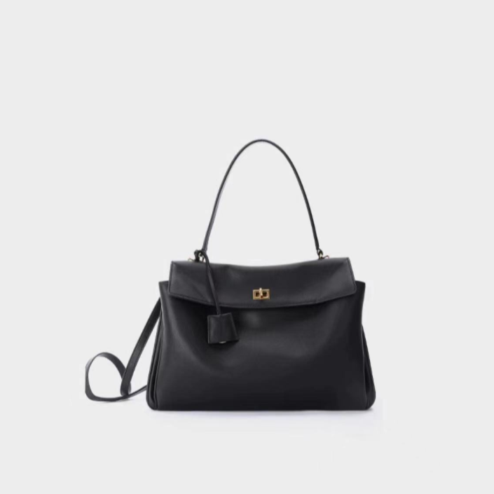 【广州特特】XKY-6921-黑色经典女士百搭单肩肩包时尚