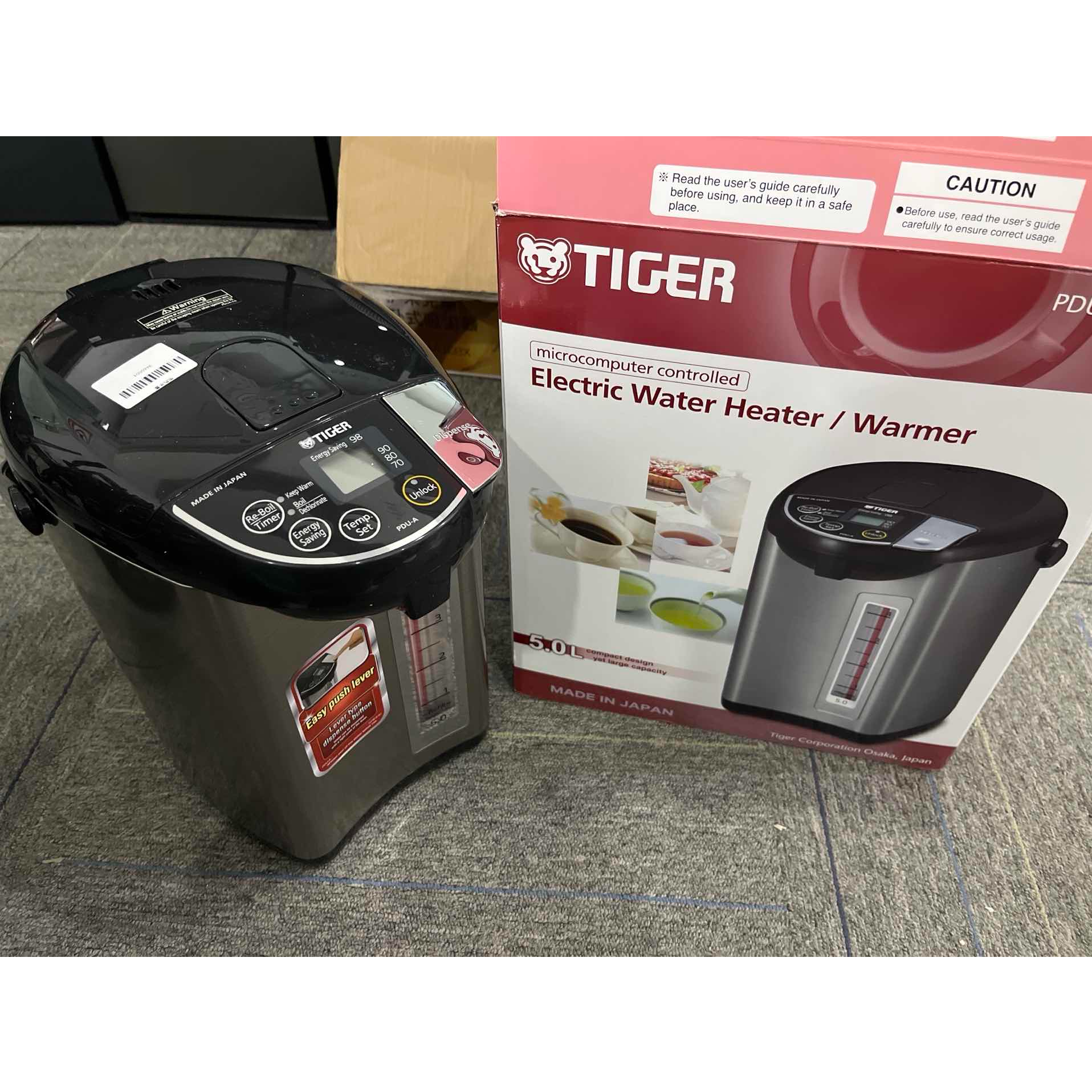 9新  【二手】虎牌（TIGER）武汉仓饮水机轻微划痕功能完好