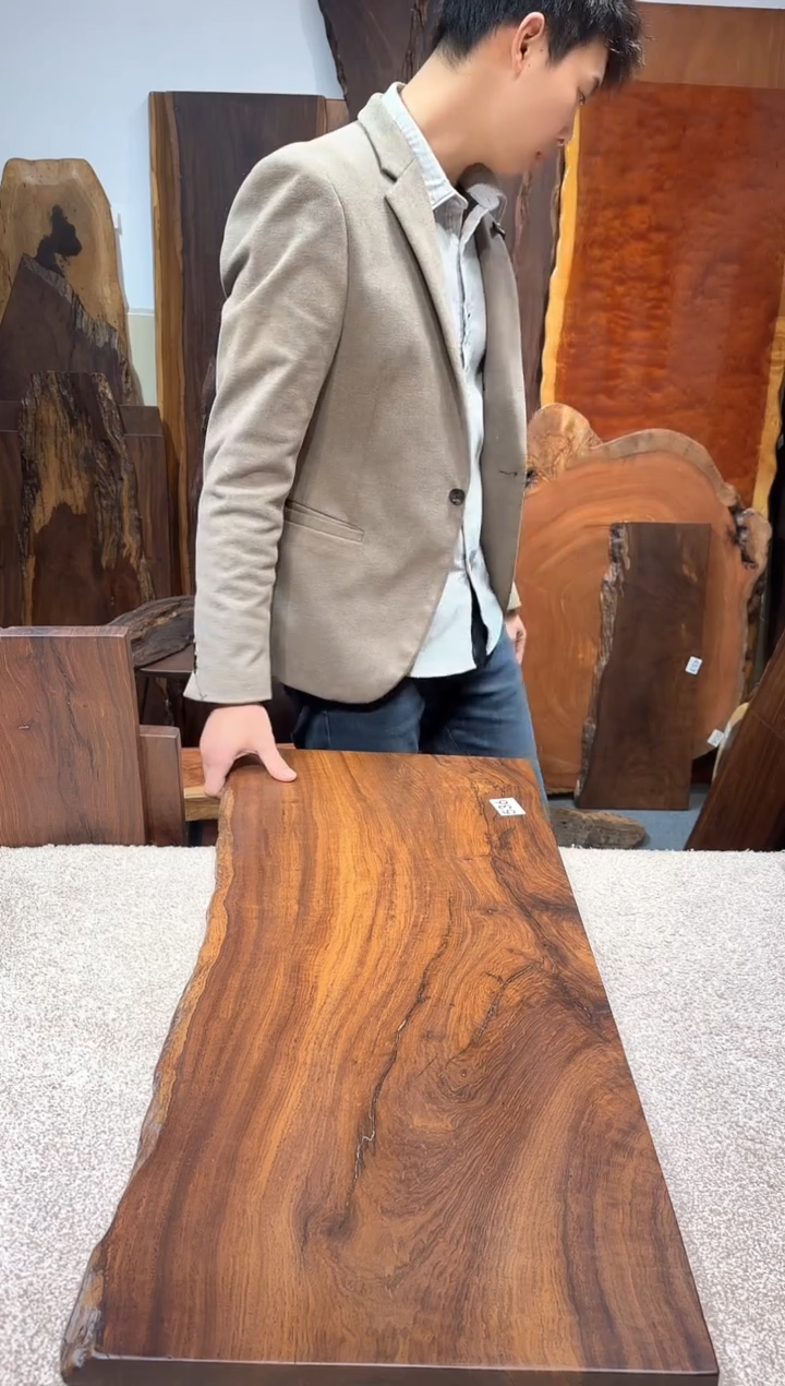 【闪购商品】风车木（黑檀木）尺寸80*35*2.3编号536