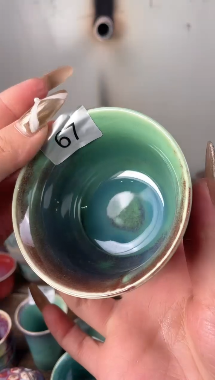 【闪购商品】摆件钧瓷手工茶器窑变
