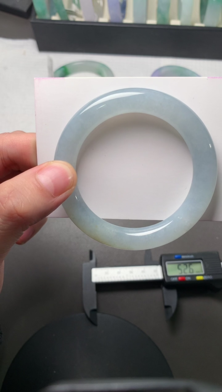 【闪购商品】翡翠手镯（圆镯）未镶嵌53*103*10.2