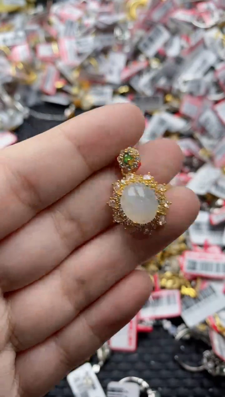 【闪购商品】翡翠戒指银S925镶嵌33333---4