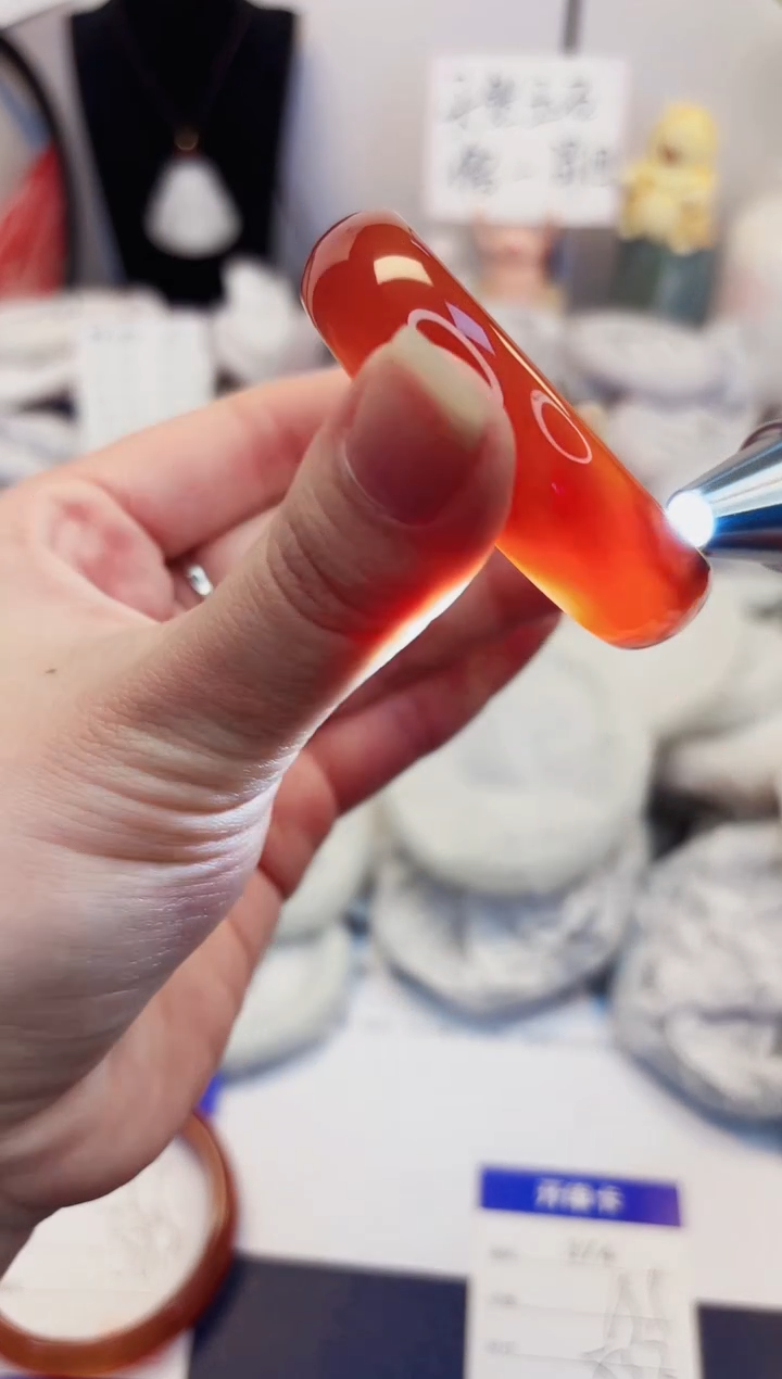 【闪购商品】石英质玉手镯未镶嵌374-玛瑙-圈口53