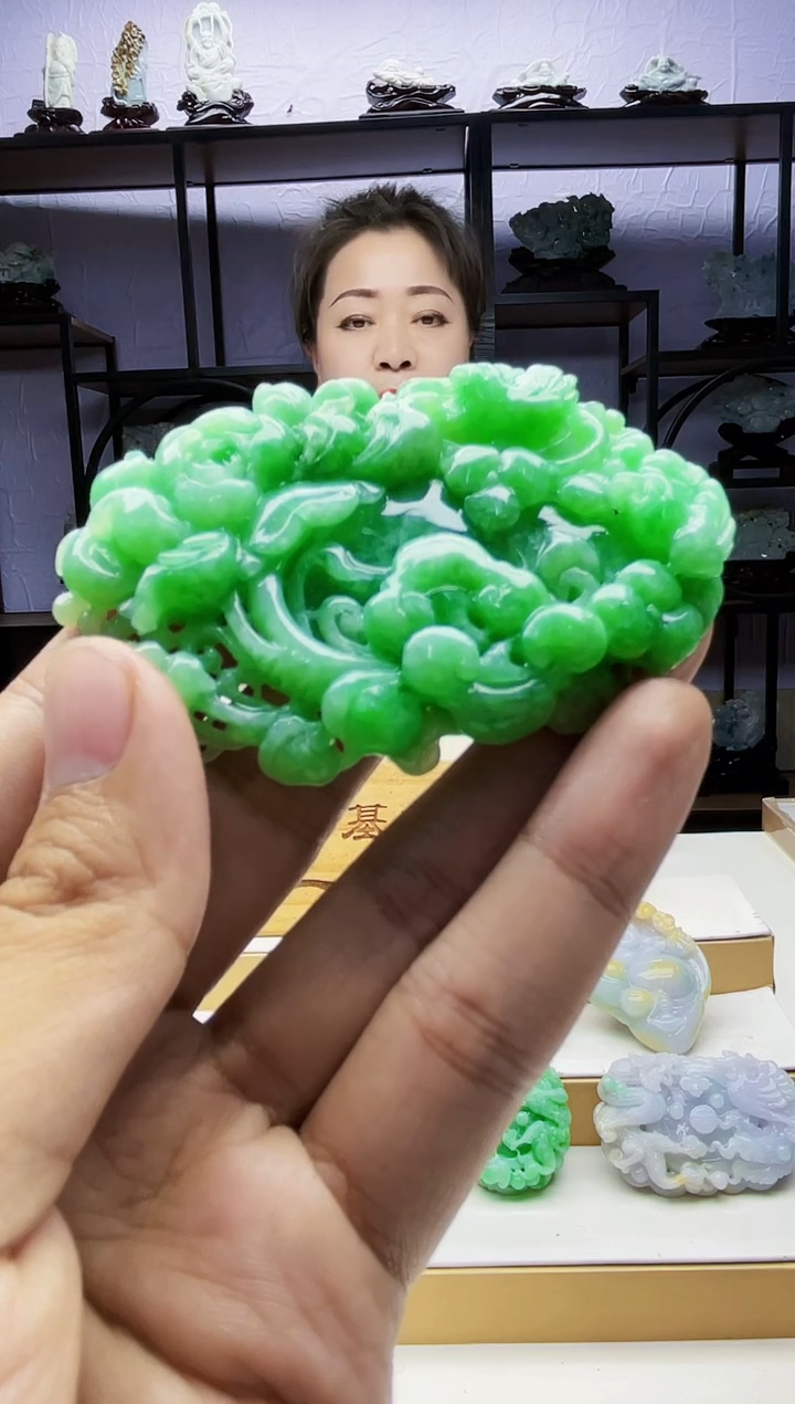 【闪购商品】定制翡翠未镶嵌毛货02130072