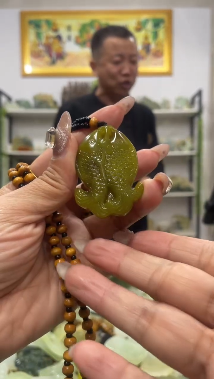 【闪购商品】岫玉吊坠未镶嵌             