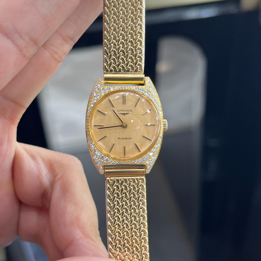 95新 Longines/浪琴 手动机械后钻23mm/公价32999/w11435