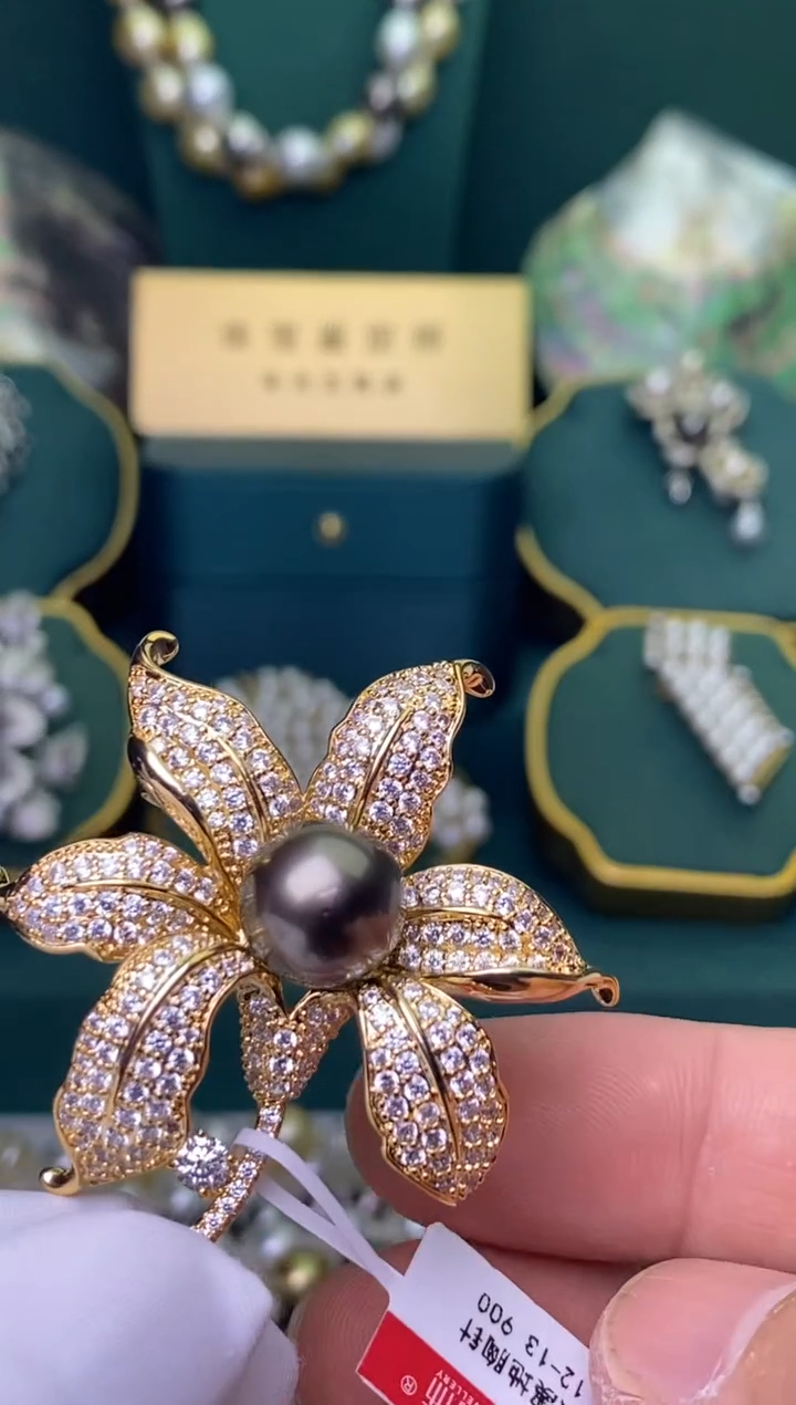 【闪购商品】海水珍珠胸饰未镶嵌1