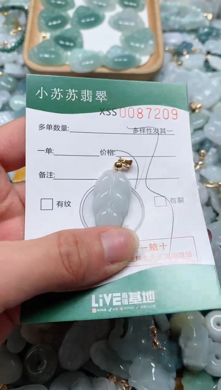 【闪购商品】翡翠颈饰未镶嵌闪购商品0087209