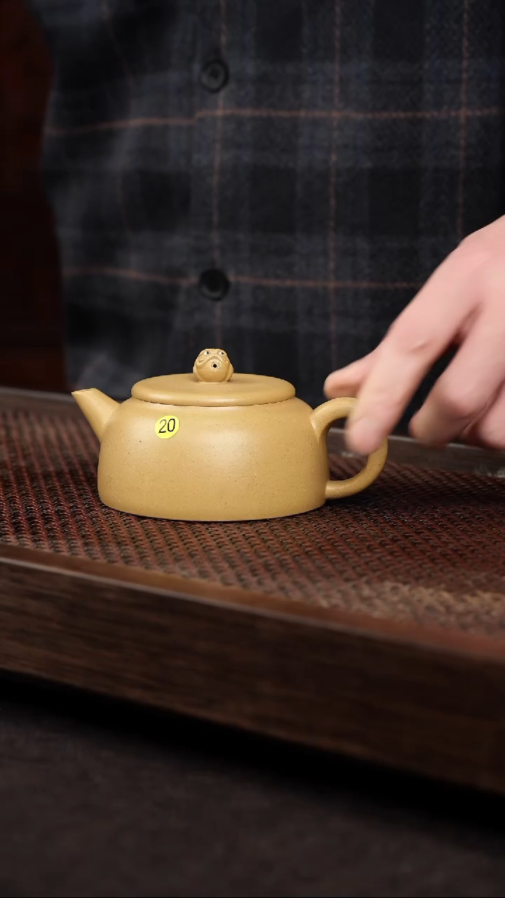【闪购商品】紫砂茶壶黄金段光素金蟾水平