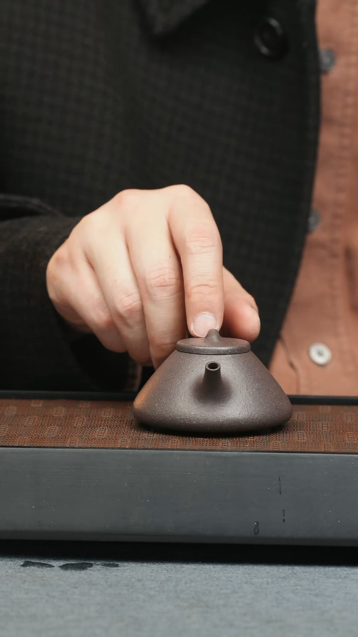 【闪购商品】紫砂茶壶五堂 子冶石瓢-手工炼泥