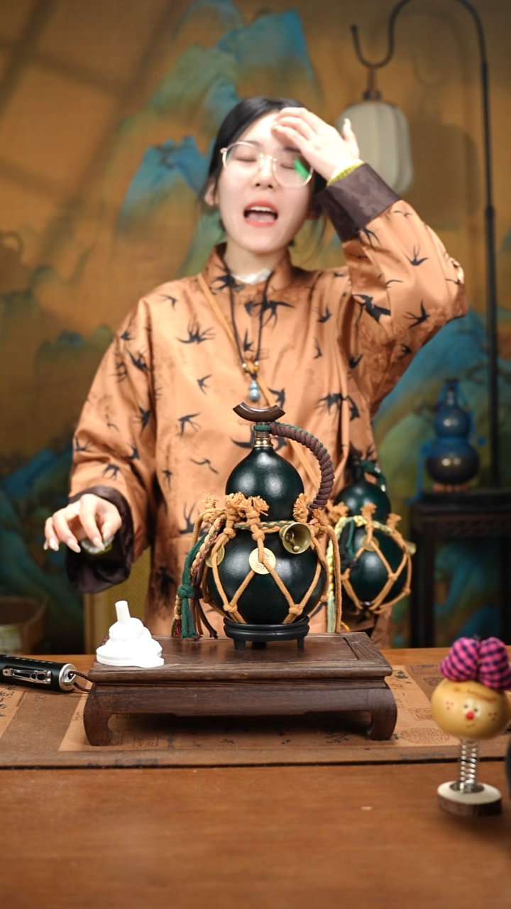 XY034网兜款大漆款酒葫芦（现货现发）