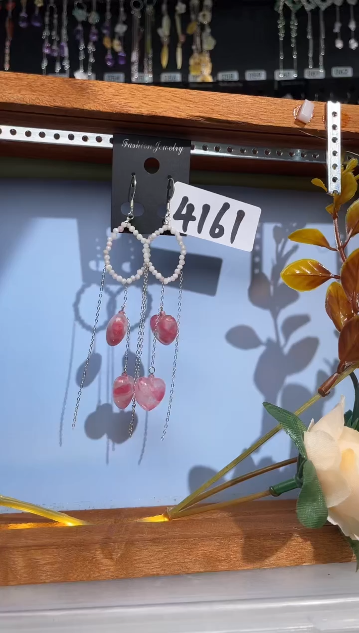 【闪购商品】紫晶耳饰银S925镶嵌喜欢拍