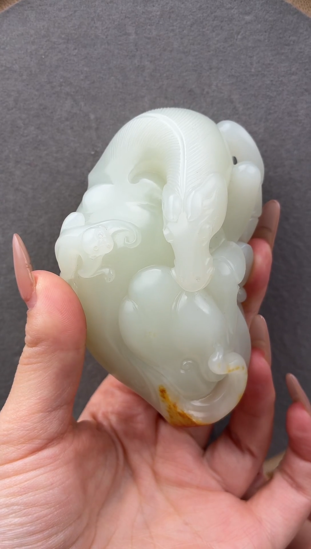 未镶嵌和田玉挂件心****? 