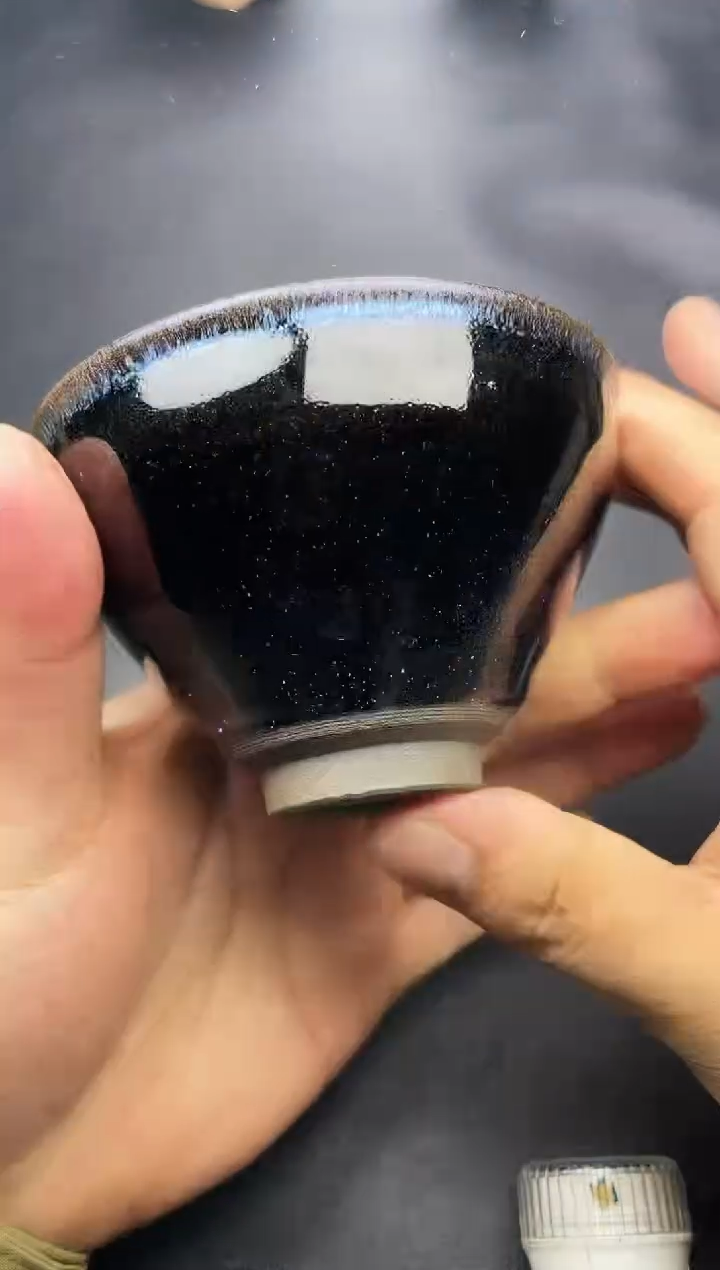 【闪购商品】茶盏129叶紫建盏叶紫