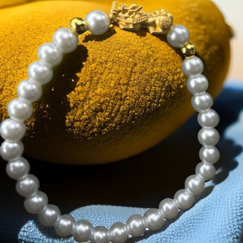 铜合金手链 小蛮腰转运珠手串时尚百搭精致气质轻奢A107