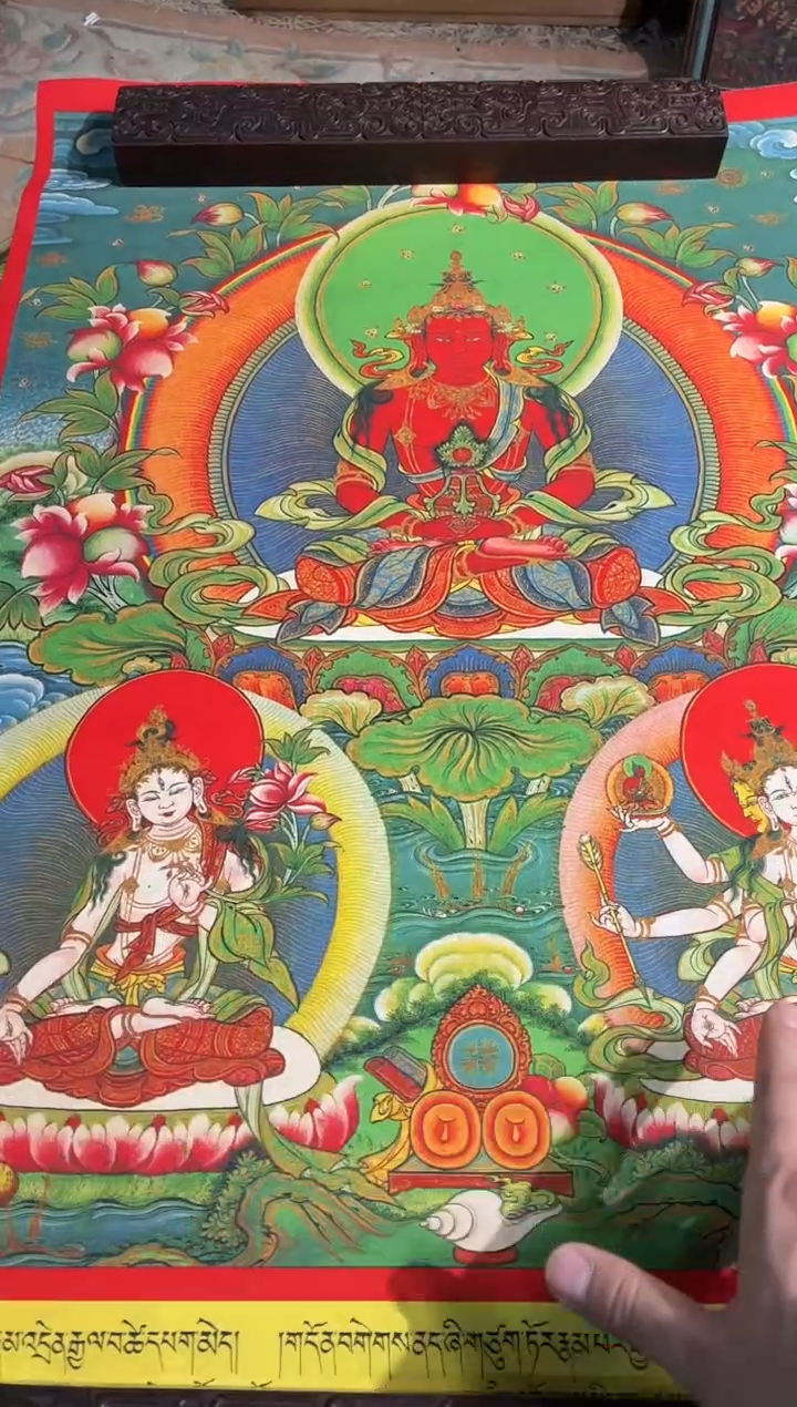 卷轴画天天的唐卡tk160