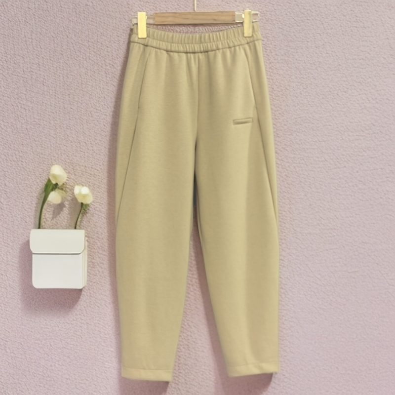 【清货】空气人鱼裤 高弹柔软垂坠哈伦裤休闲百搭显瘦九分裤KZ692