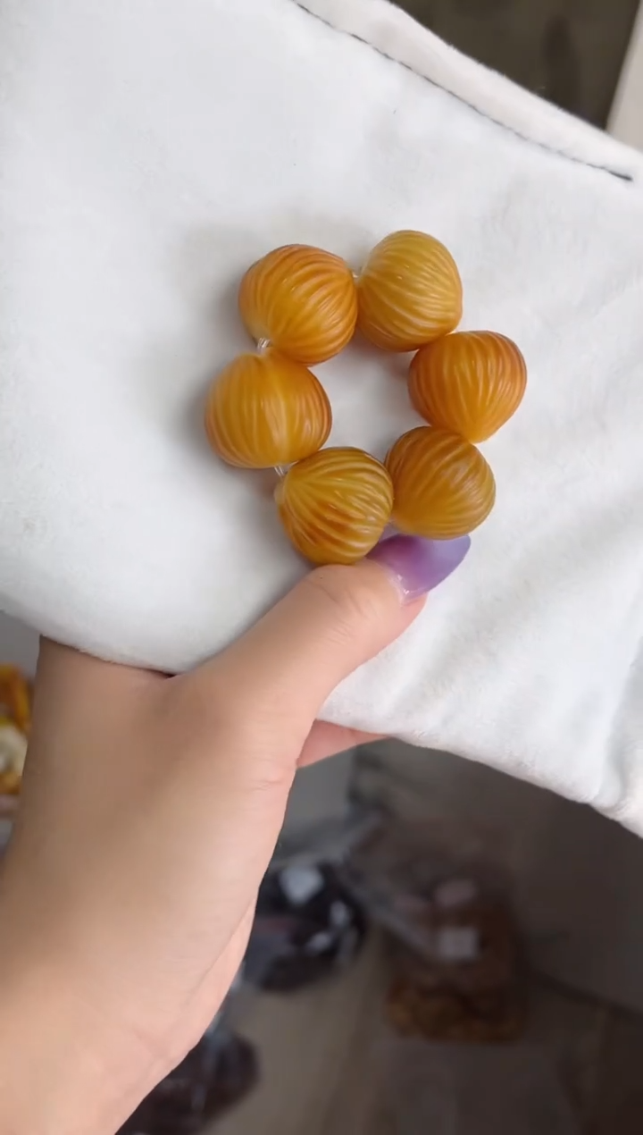 菩提根/象牙果手串f05干磨蒜桃22手捻