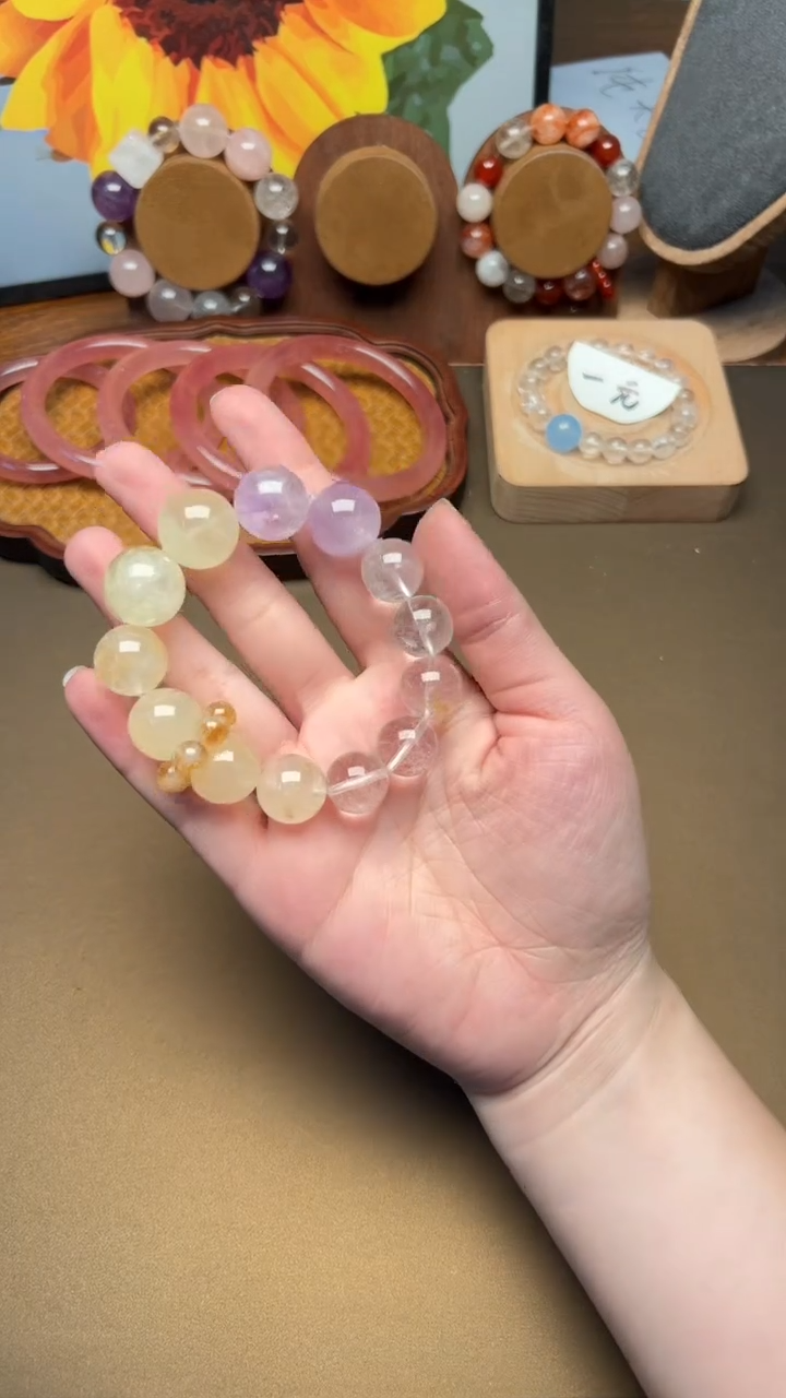 未镶嵌手串水晶1