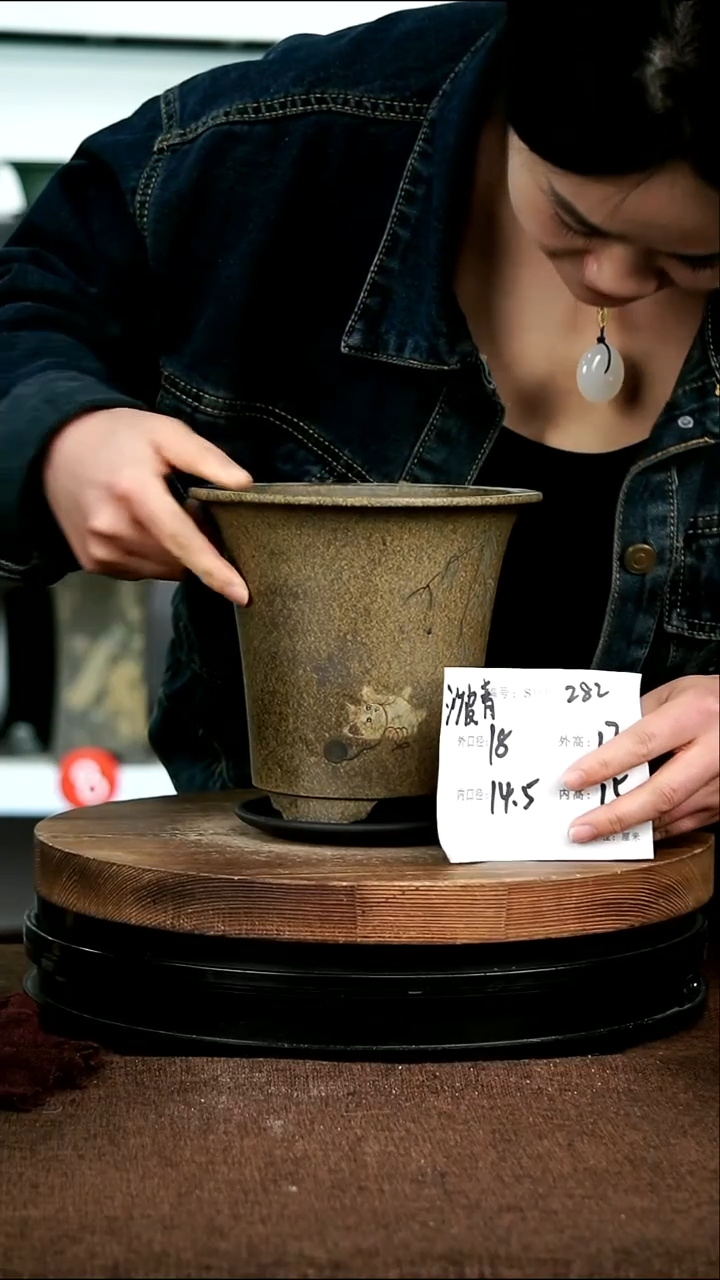 紫砂花盆神力紫砂花盆282+c