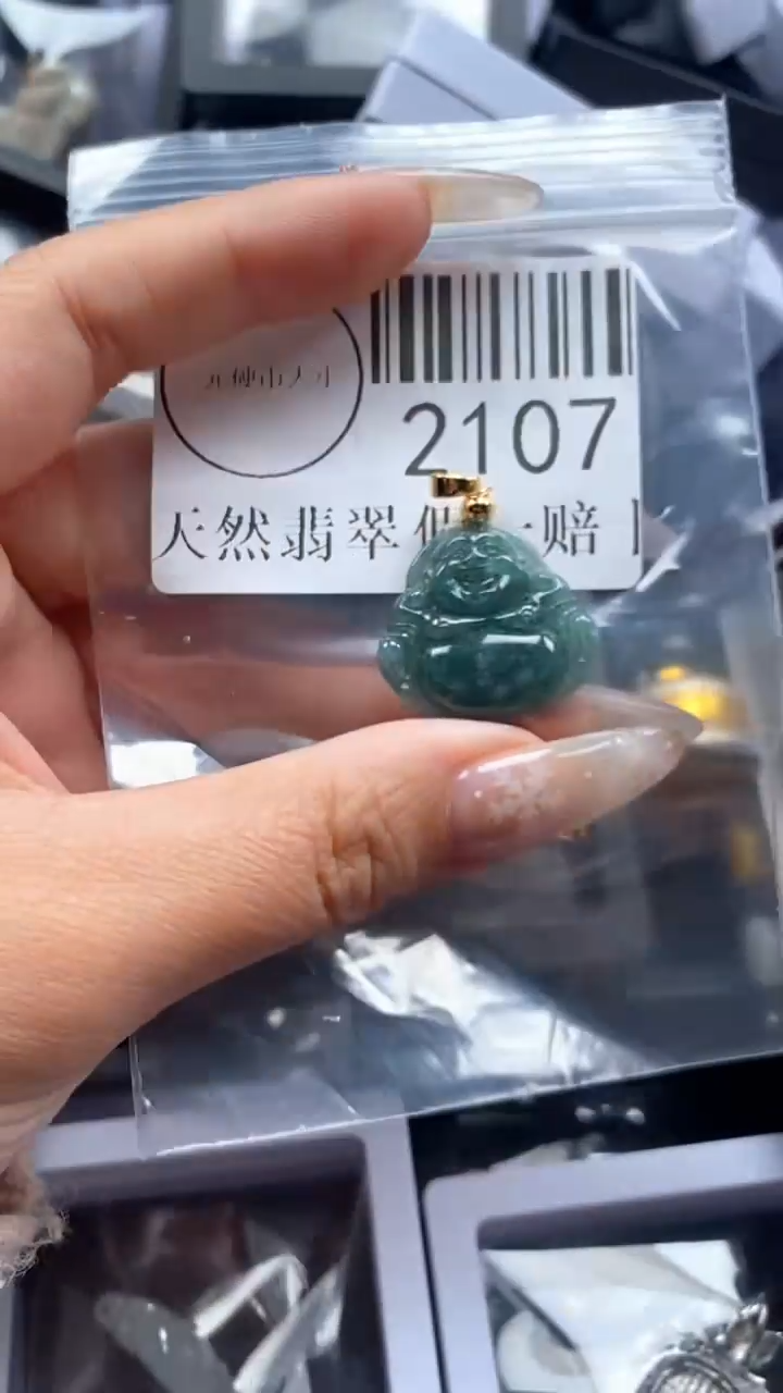 颈饰未镶嵌翡翠2107