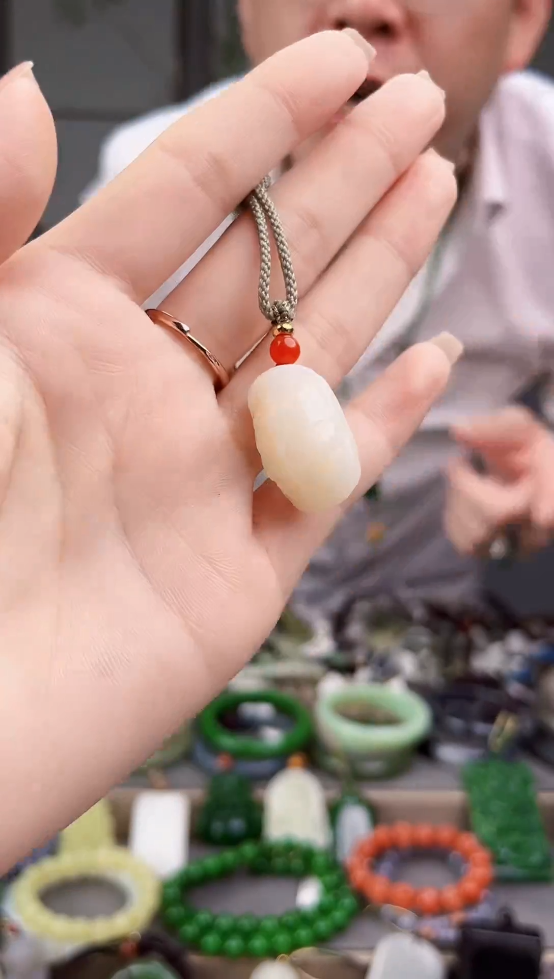 颈饰未镶嵌和田玉多样性发货拍一发一