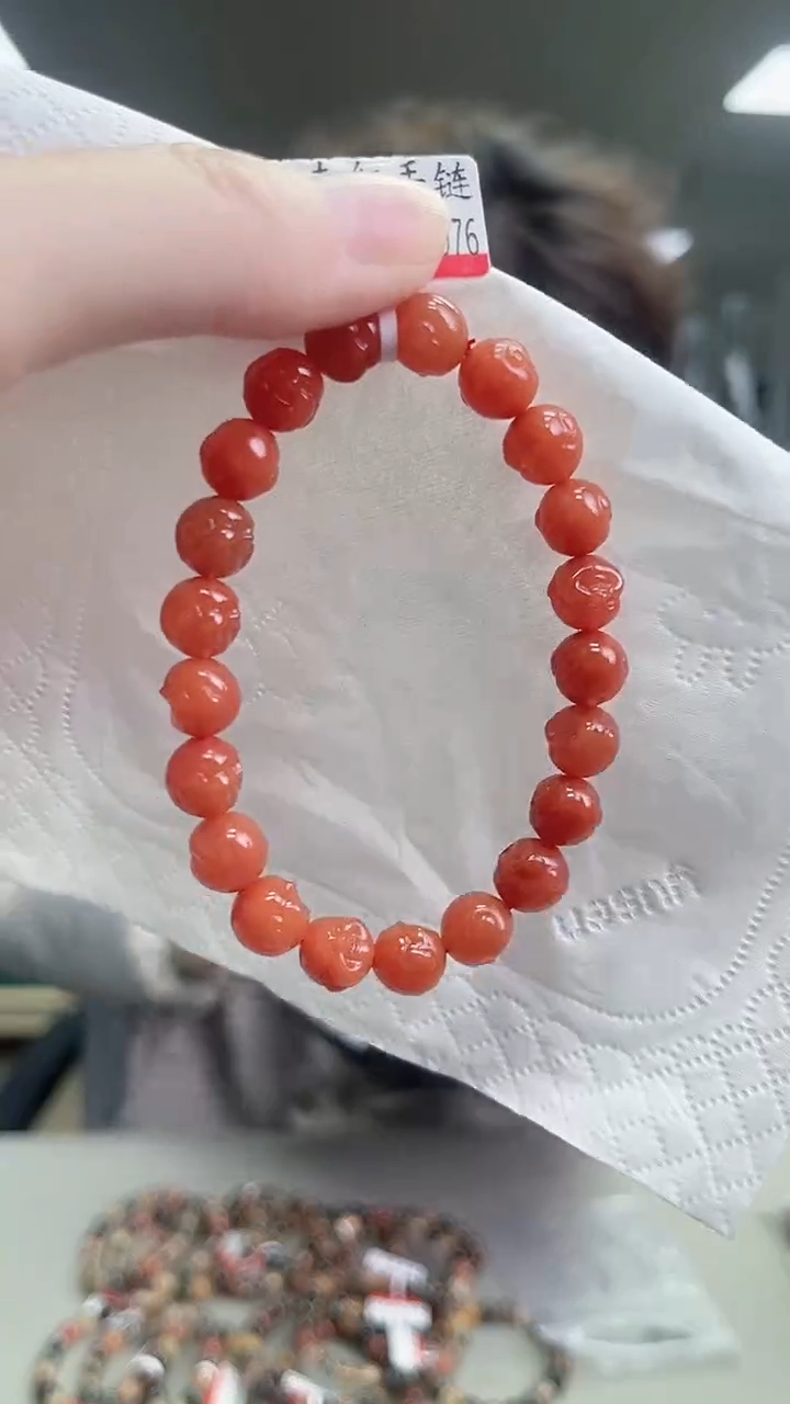 未镶嵌南红玛瑙珠宝半成品南红手串