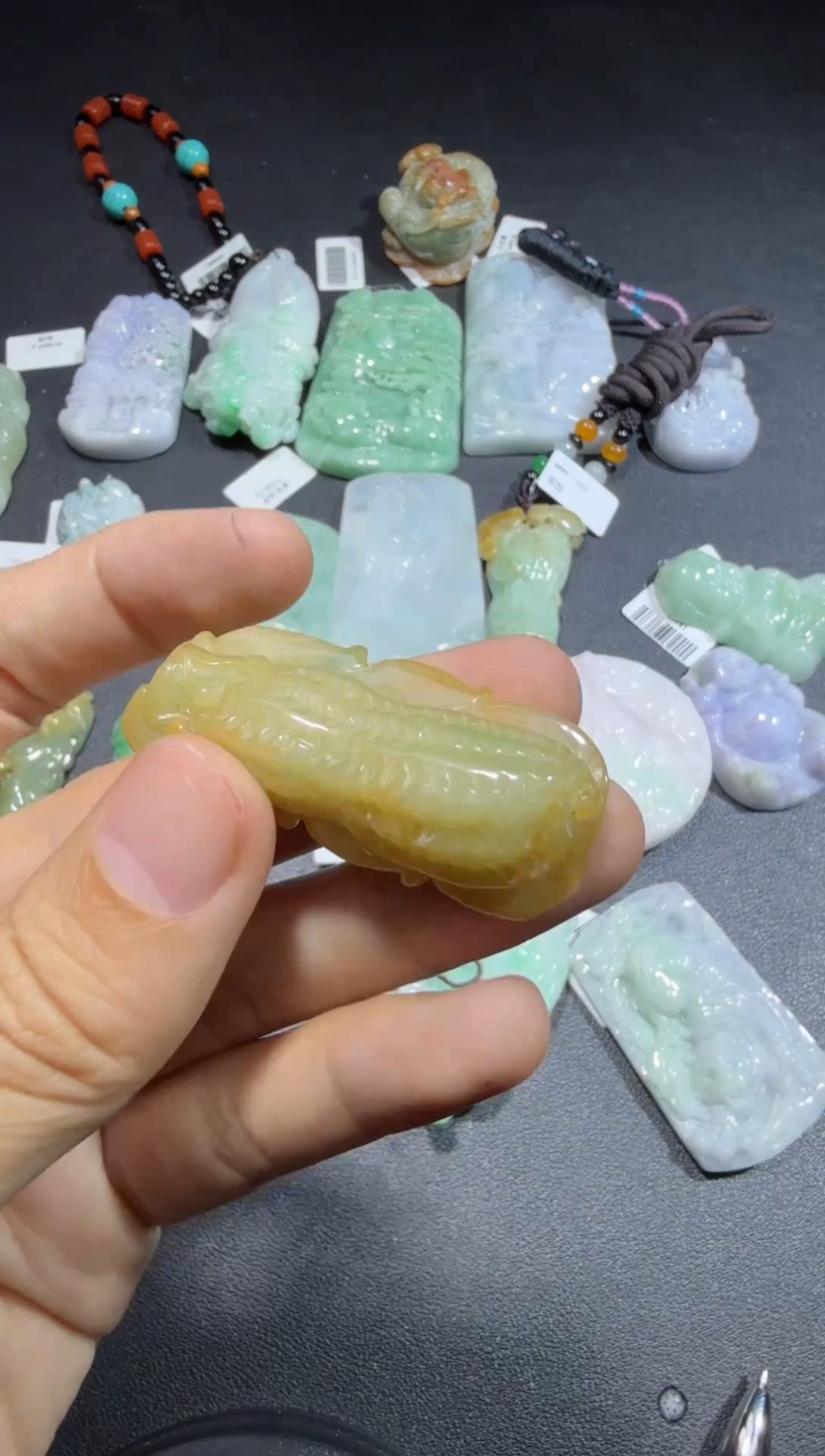 【闪购商品】翡翠颈饰未镶嵌00002502
