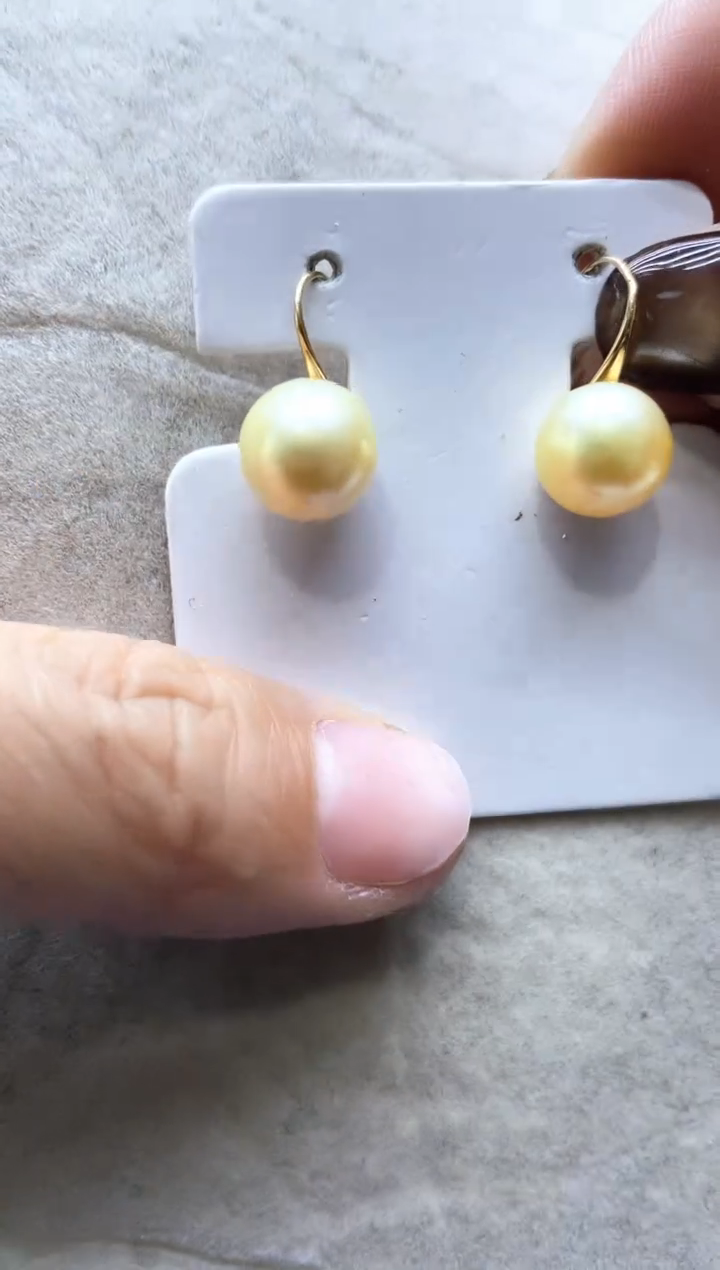 【闪购商品】海水珍珠耳饰银S925镶嵌2