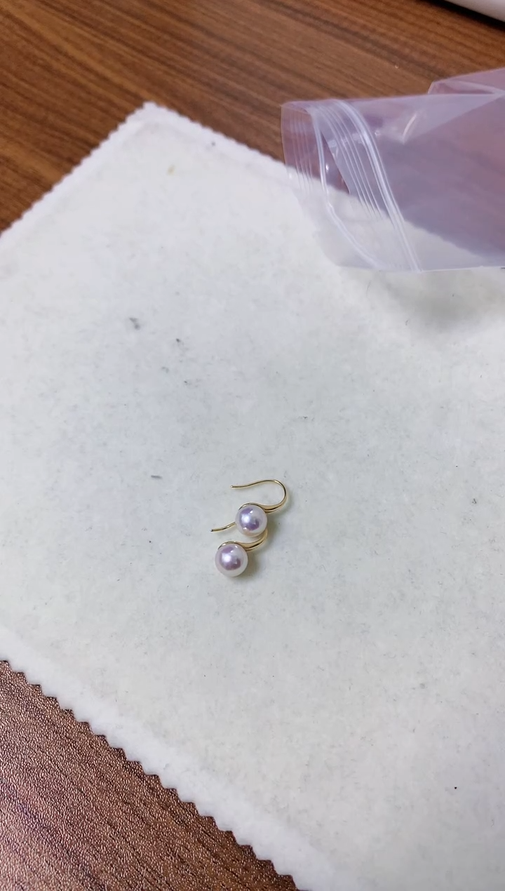 【闪购商品】海水珍珠饰品18K金镶嵌8-8.5高跟鞋