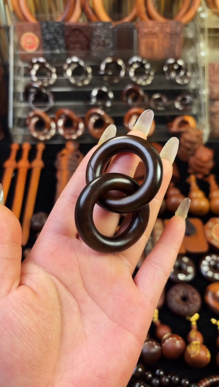 雷枣木玉化乾坤圈2.5