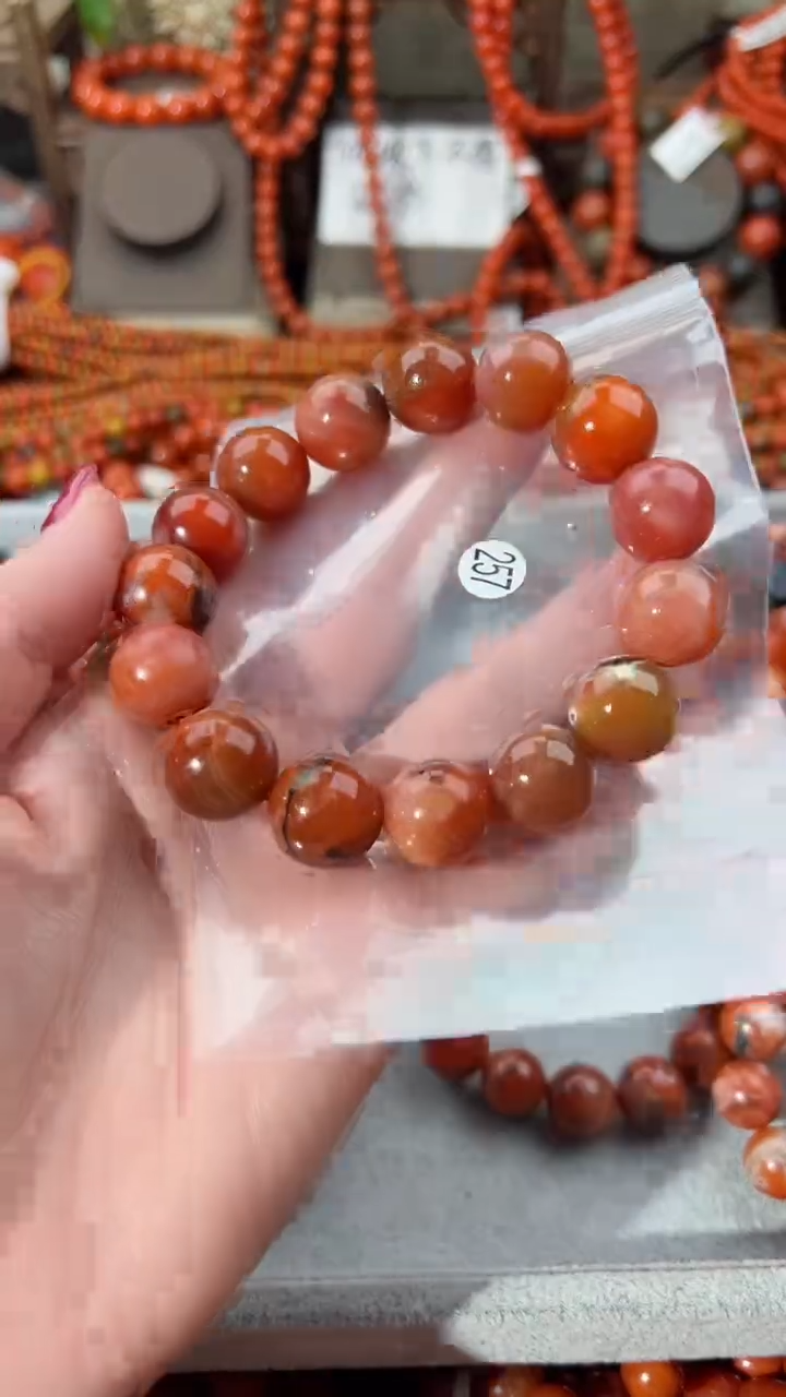 【闪购商品】南红玛瑙手串未镶嵌15