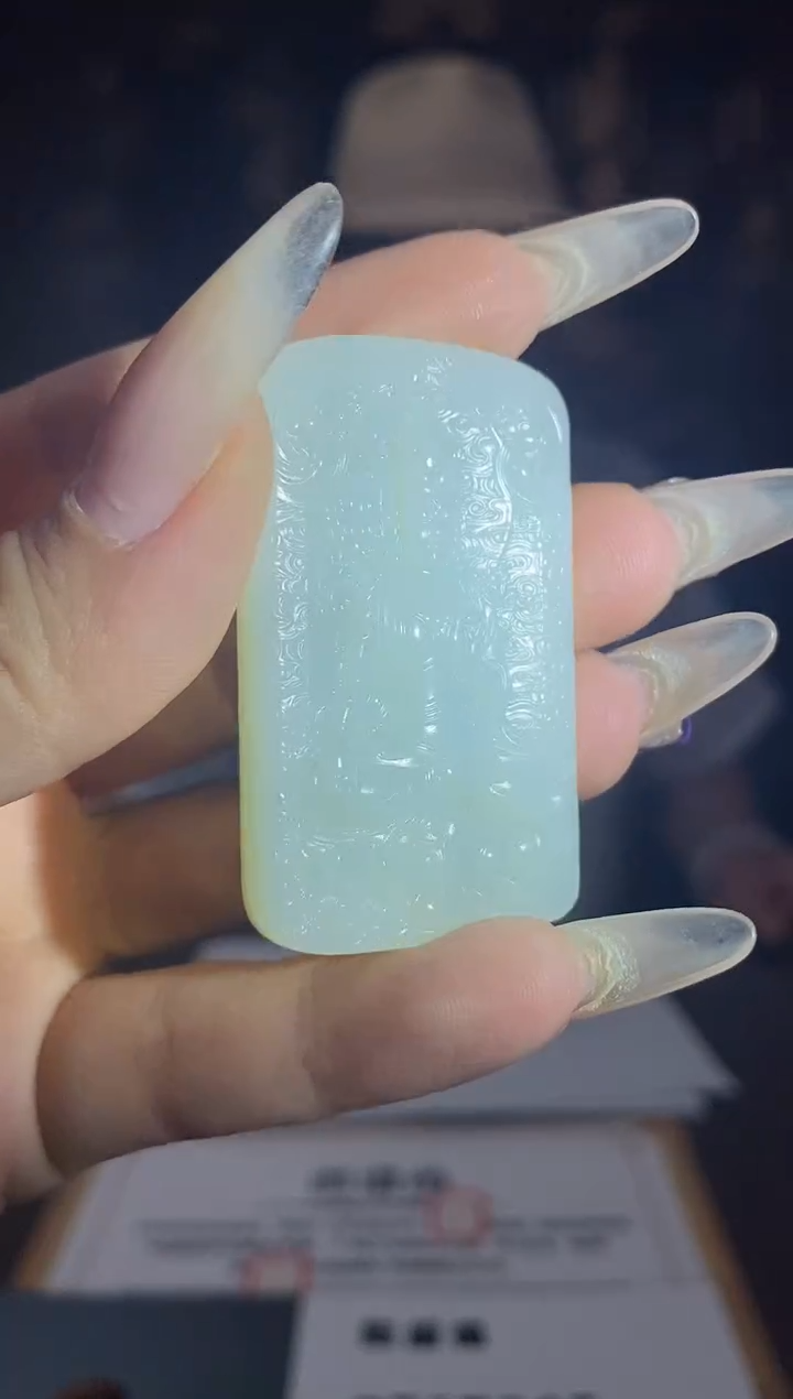 和田玉未镶嵌颈饰A003