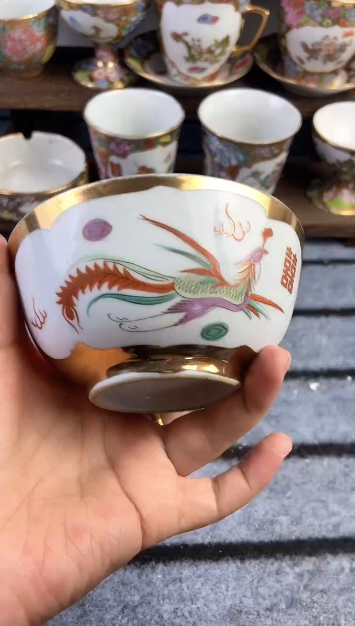 摆件微瑕慎拍景德镇窑老厂瓷器