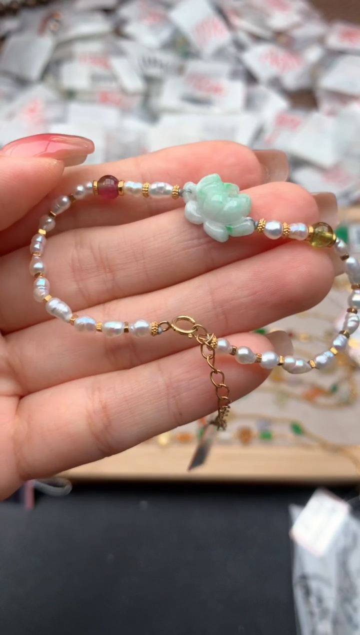 银S925镶嵌挂件翡翠一