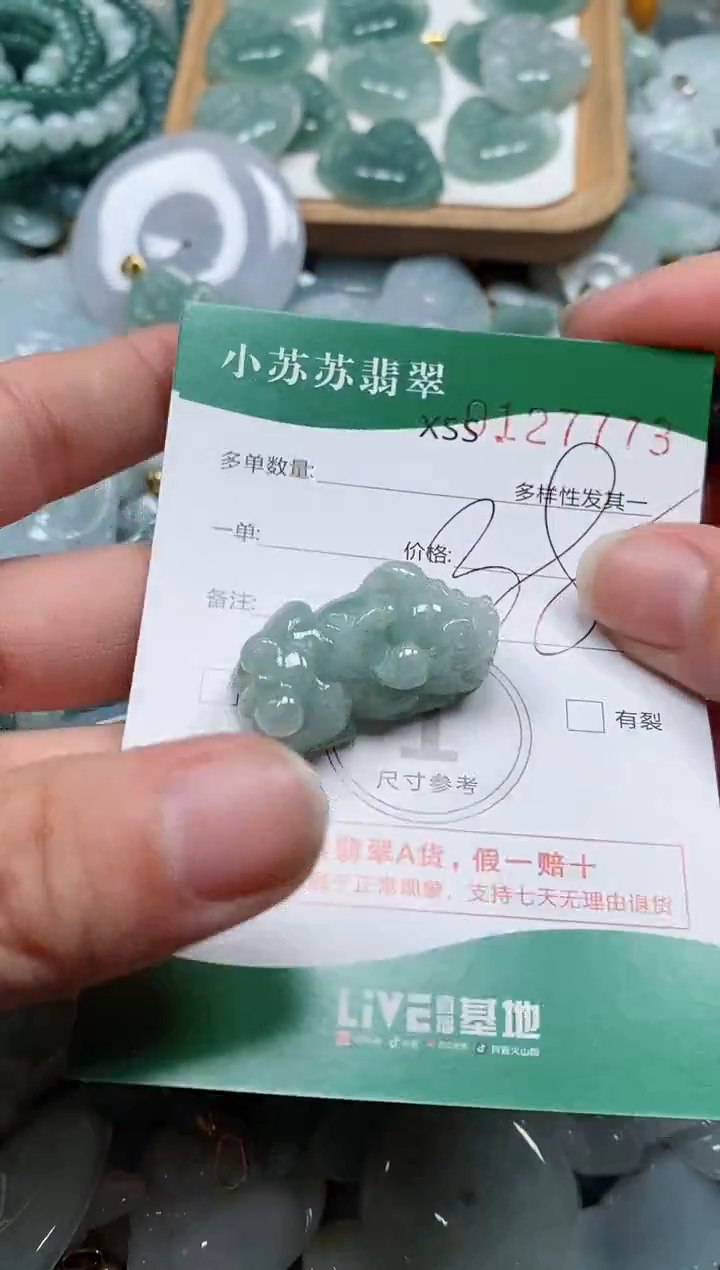 【闪购商品】翡翠颈饰未镶嵌闪购商品0127773