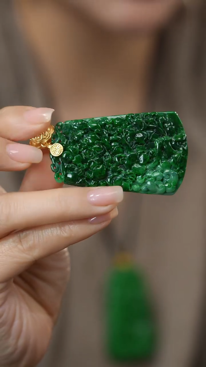 颈饰未镶嵌翡翠@YM008112128@