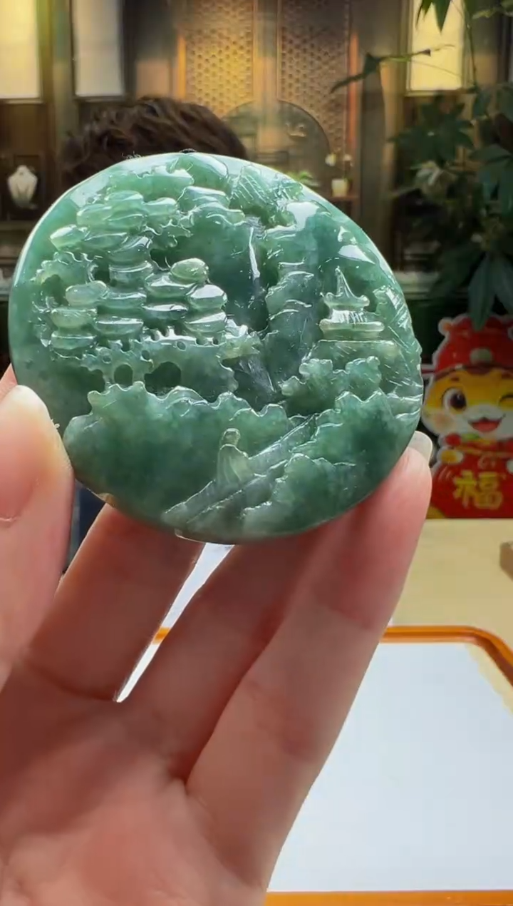 【闪购商品】定制翡翠未镶嵌D2025-3-11-22