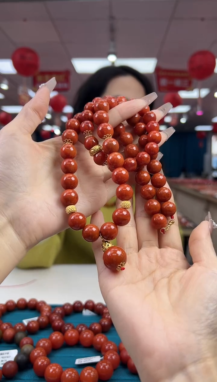 【闪购商品】南红玛瑙套装未镶嵌3.6-（多样式）