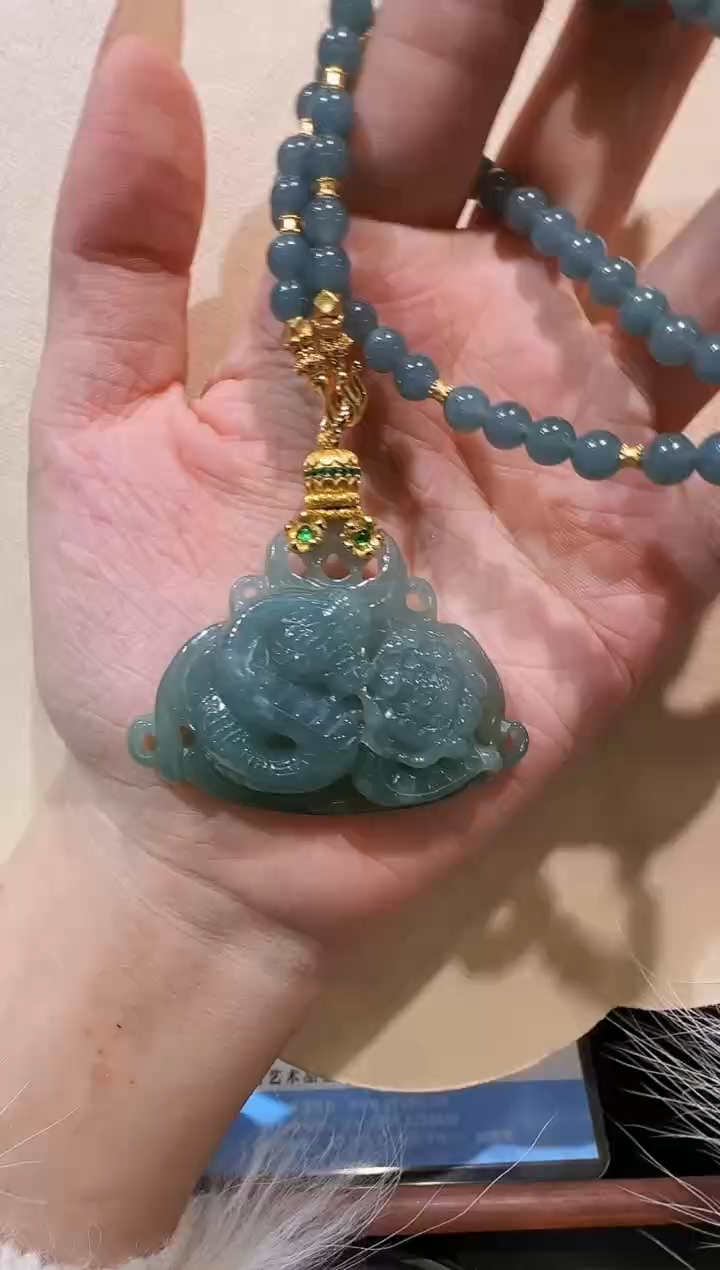 【闪购商品】翡翠颈饰未镶嵌国风