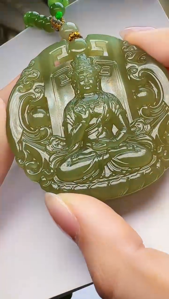 定制和田玉M****.玉界匠心天然和田玉（拍一发一）