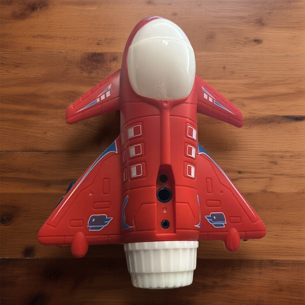 电动益智旋转喷雾滑行飞机