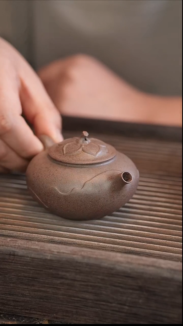 茶壶紫砂还原烧 半手工 140cc