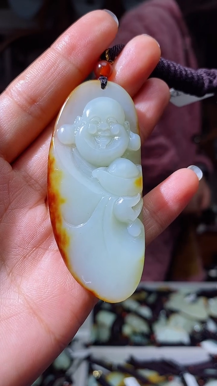 【闪购商品】和田玉挂件未镶嵌1