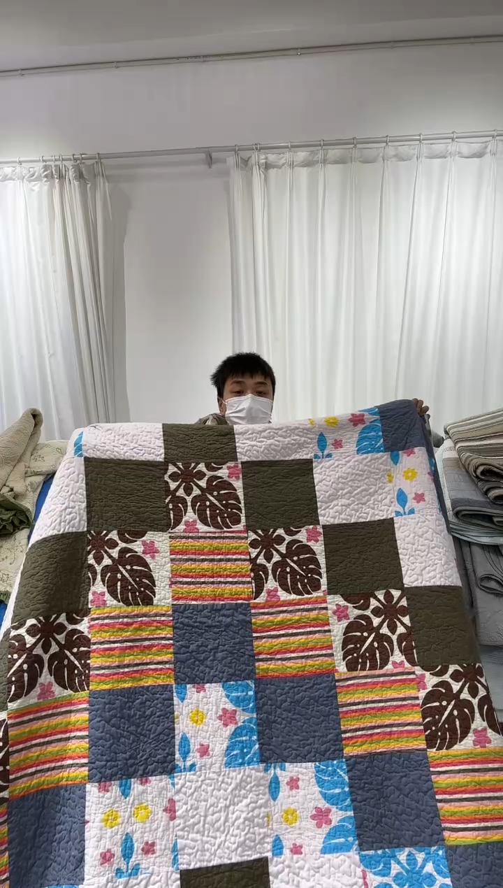 棉230*250纯棉床盖28号微瑕